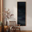 Grande toile murale encadrée - Minuit abstrait bleu foncé et noir, impressions minimalistes modernes - 60 po x 20 po-1774650082-1774650081