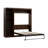 Arlex Storage Murphy Bed, Space-Saving Wall Bed for Multipurpose Room-769010809-787296704