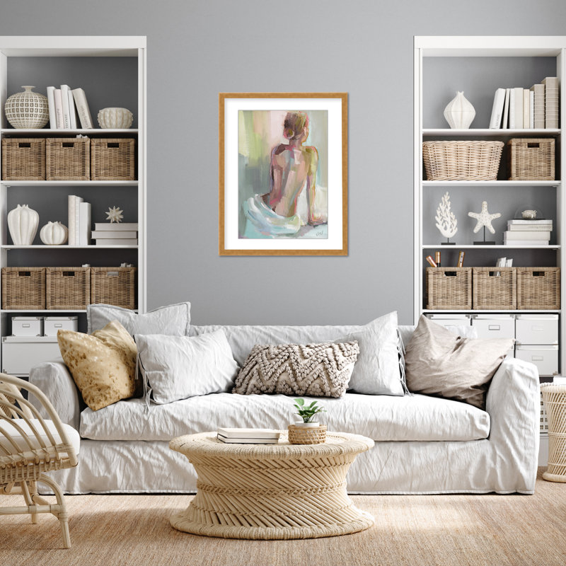 Classic Elegance Grace In Pose: A Portrait Of Feminine Elegance, 20" H x 16" W