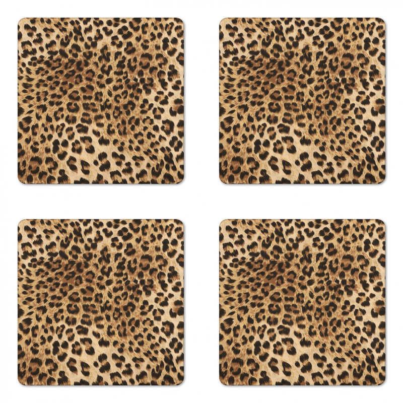 Square 4 Piece Coaster Set