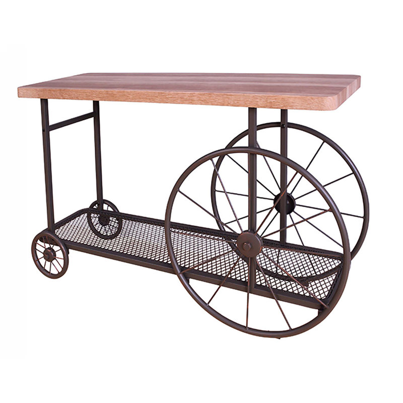 Console Table With Bottom Shelf