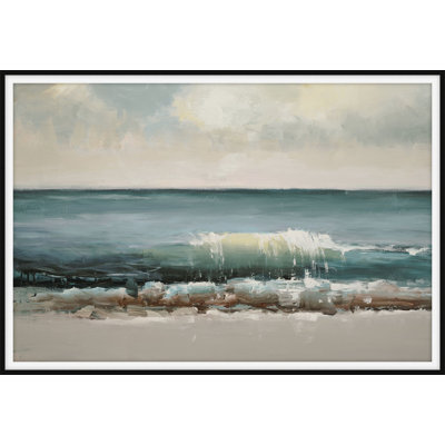 Breaks And Ebbs 1 Framed Art