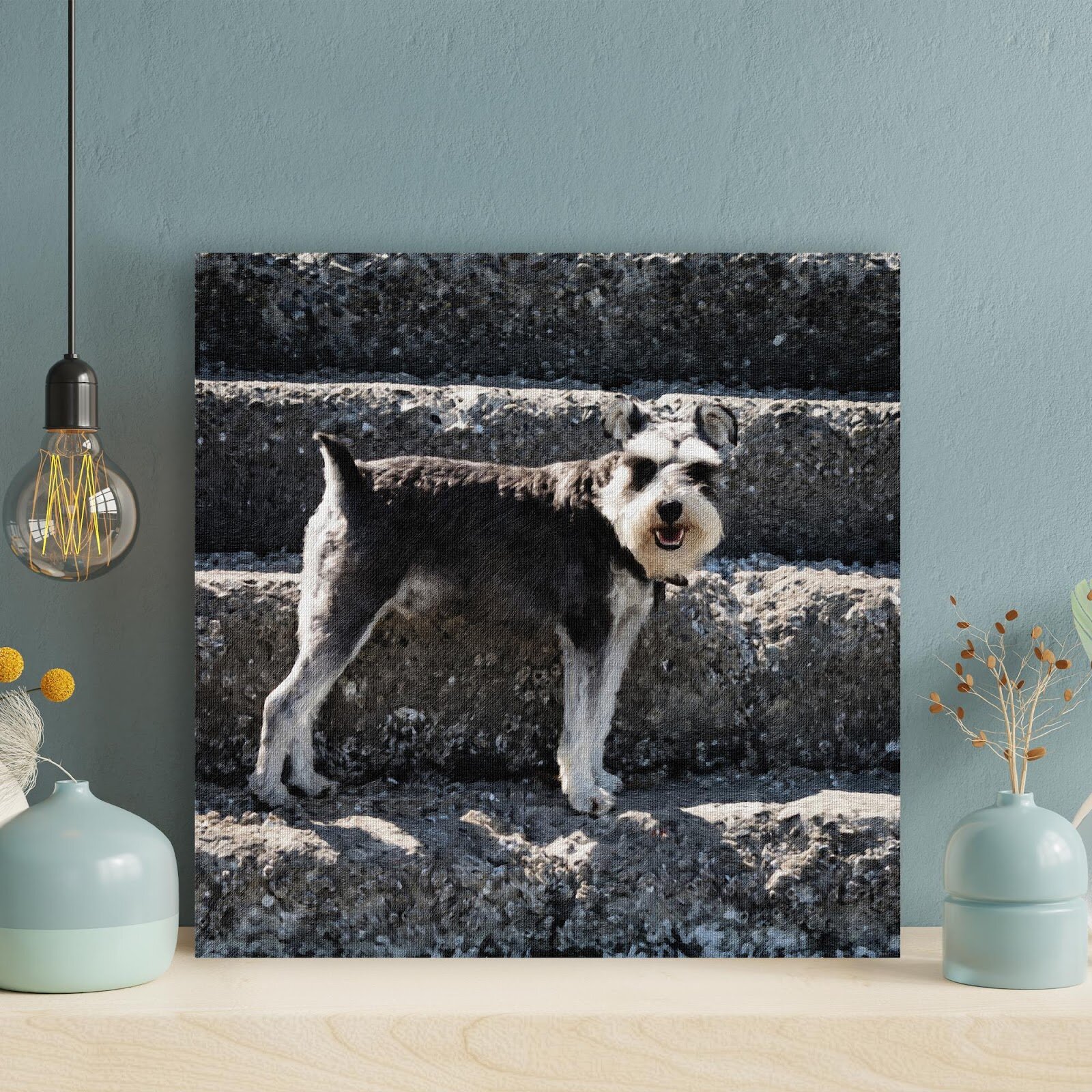 Schnauzer 2024 canvas art