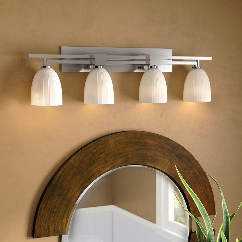 Carolos 4 - Light Vanity Light, Ribbon, Brushed Nickel