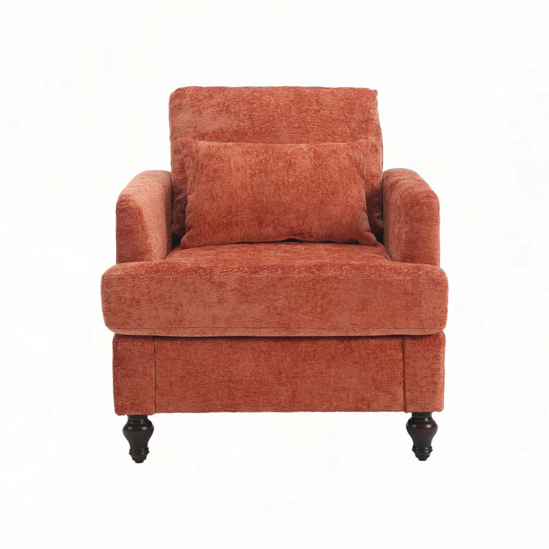 Fauteuil Chenille, Orange