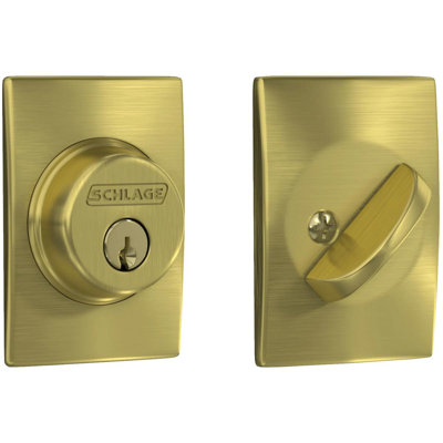 Century Single Cylinder Deadbolt