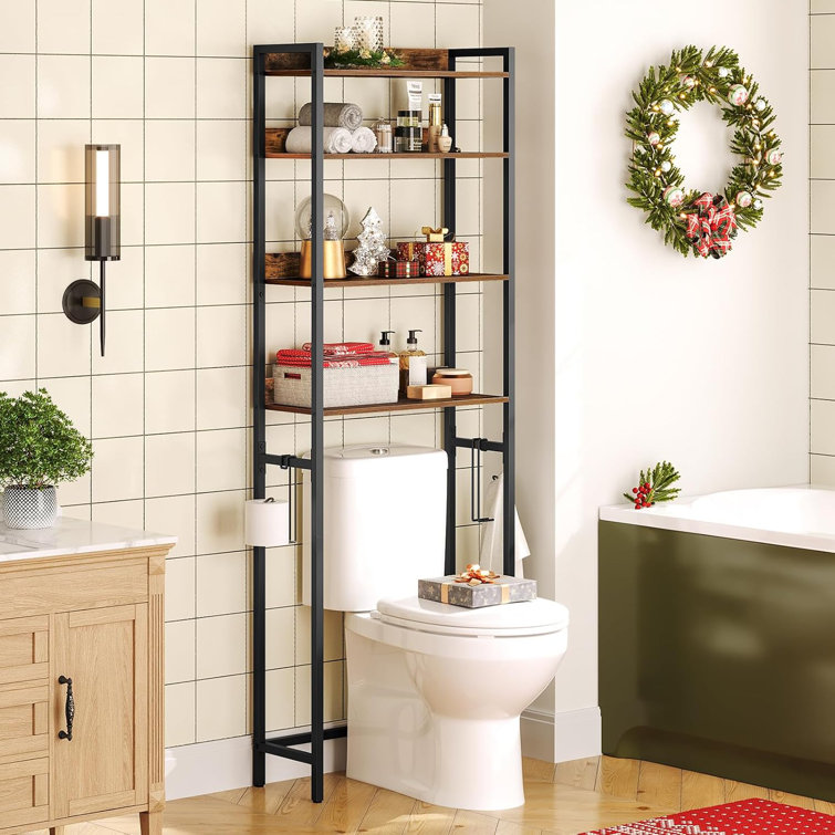 23 W Bathroom Space Saver, 3 Shelves, over the Toilet Cabinet