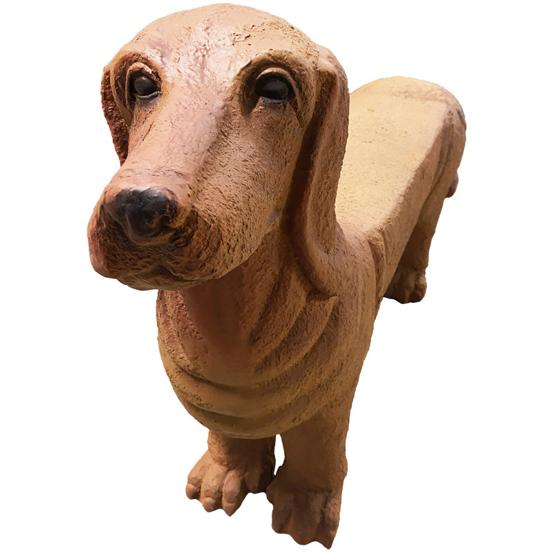 Banc de jardin en plastique Seawright Dog, H 22 po x l 32 po x P 8 po