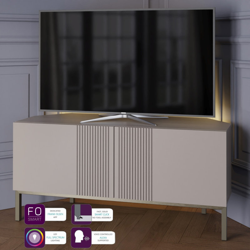 IONA Unfinished TV Stand for TVs up to 60", Grey
