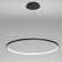 Stockham 1-Light Unique Geometric LED Pendant Circle Ring Chandelier Remote Dimmable