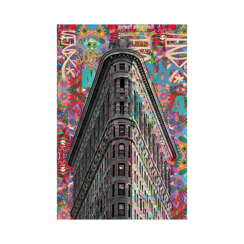 Flatiron by Dean Russo - Print on Canvas, Wrapped Canvas, 101.6 cm H x 66.04 cm W x 1.91 cm D