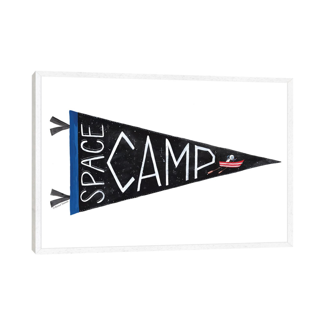 Space Camp Wimpel von Rachel Nieman - Galerie-verpackte Leinwand Giclée auf Leinwand