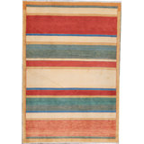 Hand-Knotted High-Quality Multi-Colored Area Rug