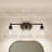 4-Piece Matte Black Bath Set
