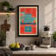 Kitchen in Order Art Deco - Wrapped Canvas-131762315-131762317