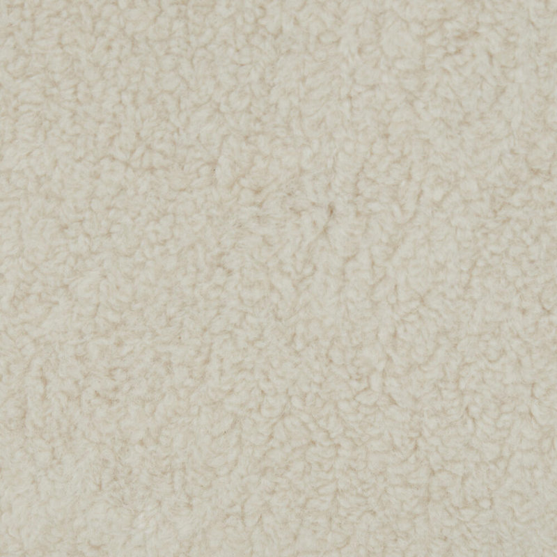 Fauteuil à oreilles Levin, Fausse peau de mouton beige