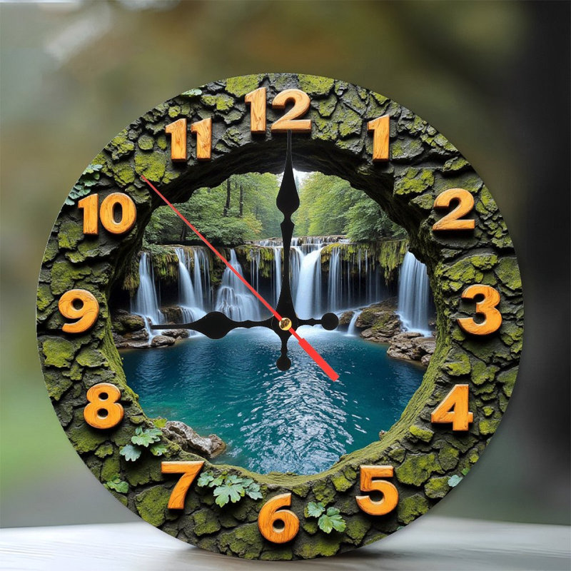 Horloge murale dinosaure