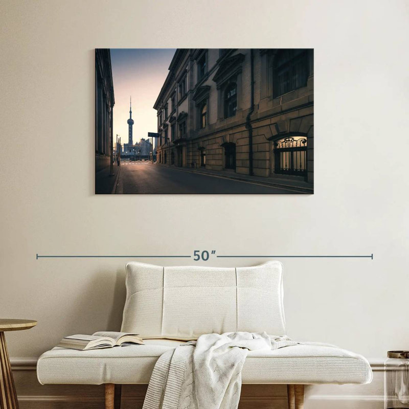 Rue de Changhaï, H 26 po x l 39 po