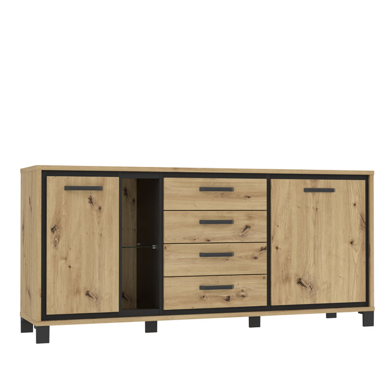 Crespin 177.4 cm W Chest of 4 Drawers