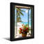 Paysage et nature, plage tropicale avec palmiers et fleurs-121370751-121370748-121370747