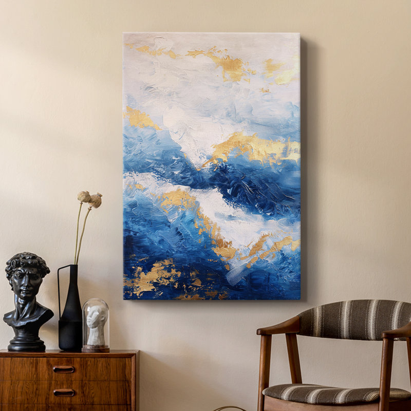 ABSTRACT Series CDVI - Gallery Cavas sur mesure, H 18 po x l 12 po
