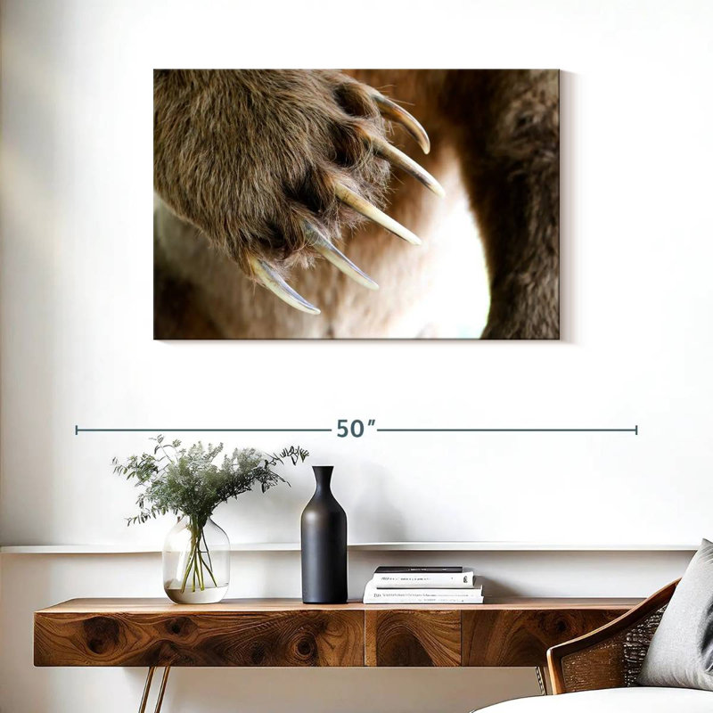 Bear Claws, 24" H x 36" W