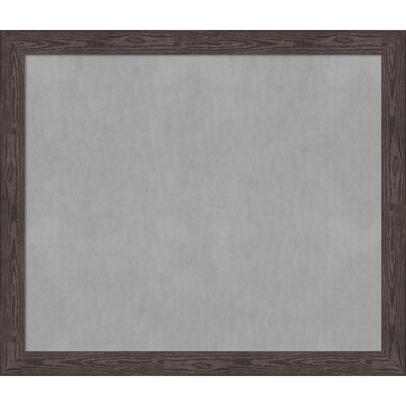 Tableau mémo magnétique en métal, H 46 po x l 54 po