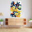 Art contemporain abstrait géométrique audacieux-1053830573