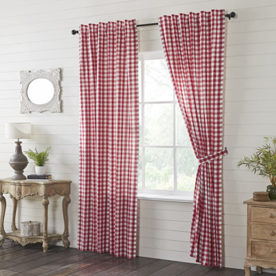 Barryan 100% Cotton Room Darkening Curtain Pair