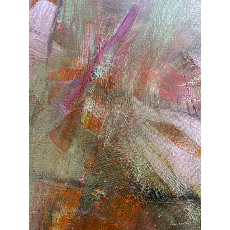 Tasheena Human Geode XX by Dorothy Fagan - Wrapped Canvas Print, 46 cm H x 30 cm W