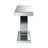 Benham 47'' Glass Top Console Table