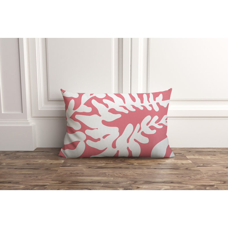 Housse et insert de coussin extérieur Garrison, Rose