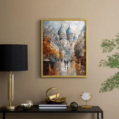 «LANDSCAPES Series CECLxxxi», reproduction d'art encadrée - bois massif