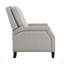 Fauteuil inclinable à dossier poussoir de style transitionnel en chenille de style transitionnel à dossier poussoir-1001766227