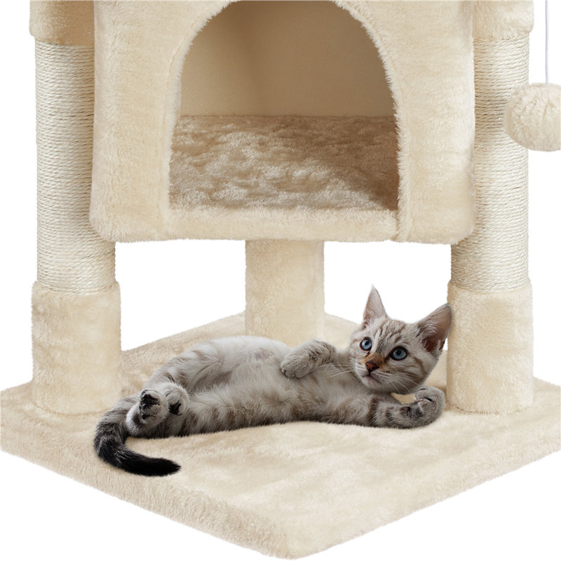 Brympton 23.5'' H Cat Tree, Beige