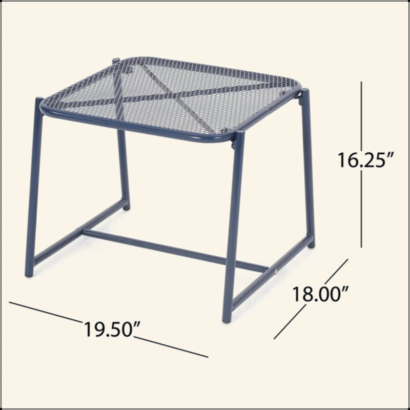 Charmante table d'appoint d'extérieur au design innovant pour des espaces élégants