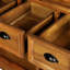 Armoire 39,4 x 18 x 83 po / brun Credenzas