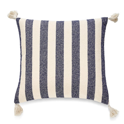 French Stripe Pillow With  Insert