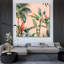 «Bungalow Rose Watts», galerie d'art sur toile tendue Eva: Tropicano II