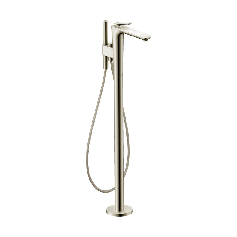 Citterio C Tub Filler with Diverter, Polished Nickel