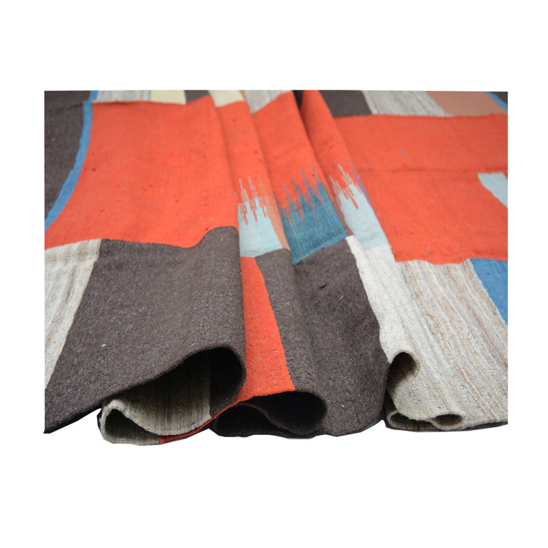 Skellytown Abstract Hand Woven 140cm X 365cm Area Rug