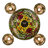 Couto 10 - Light Geometric Chandelier