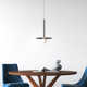 Single Light Metal Dimmable LED Pendant
