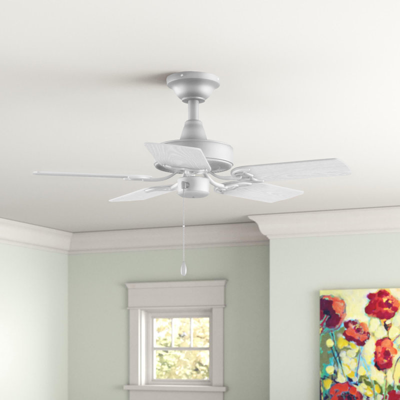 Barwood 36'' Ceiling Fan, Appliance White