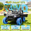 UTV 24v pour enfants avec télécommande parentale, suspension à quatre roues, musique Bluetooth et lumières DEL-126085256