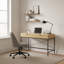 Metal Base Computer Desk