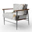 Cress - Fauteuil d'appoint rembourré en marbre-517239342