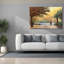 «Golden Autumn Stroll» par James Wiens, art mural sur toile-800021436