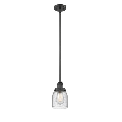 Luminaire suspendu en forme de cloche à 1 lumière Dominica