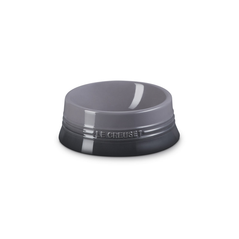 Le Creuset Stoneware Medium Pet Bowl, Grey